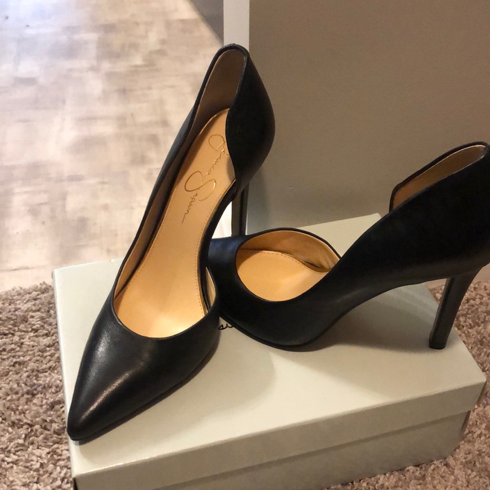 Black heels